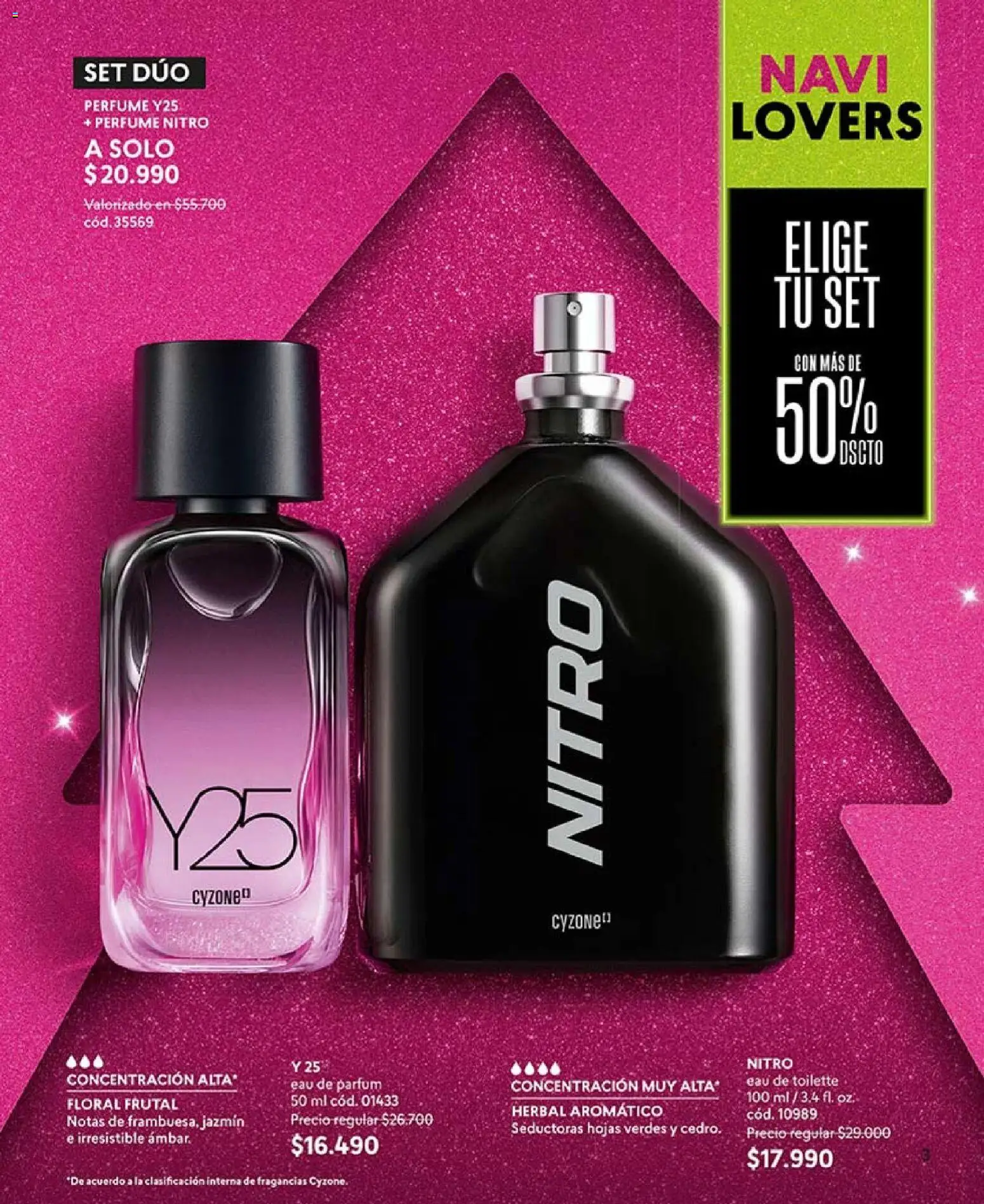 Catálogo CyZone Campaña 18 │ válido desde el 01.12.2025 | Página: 3 | Productos: Perfume, Eau de toilette