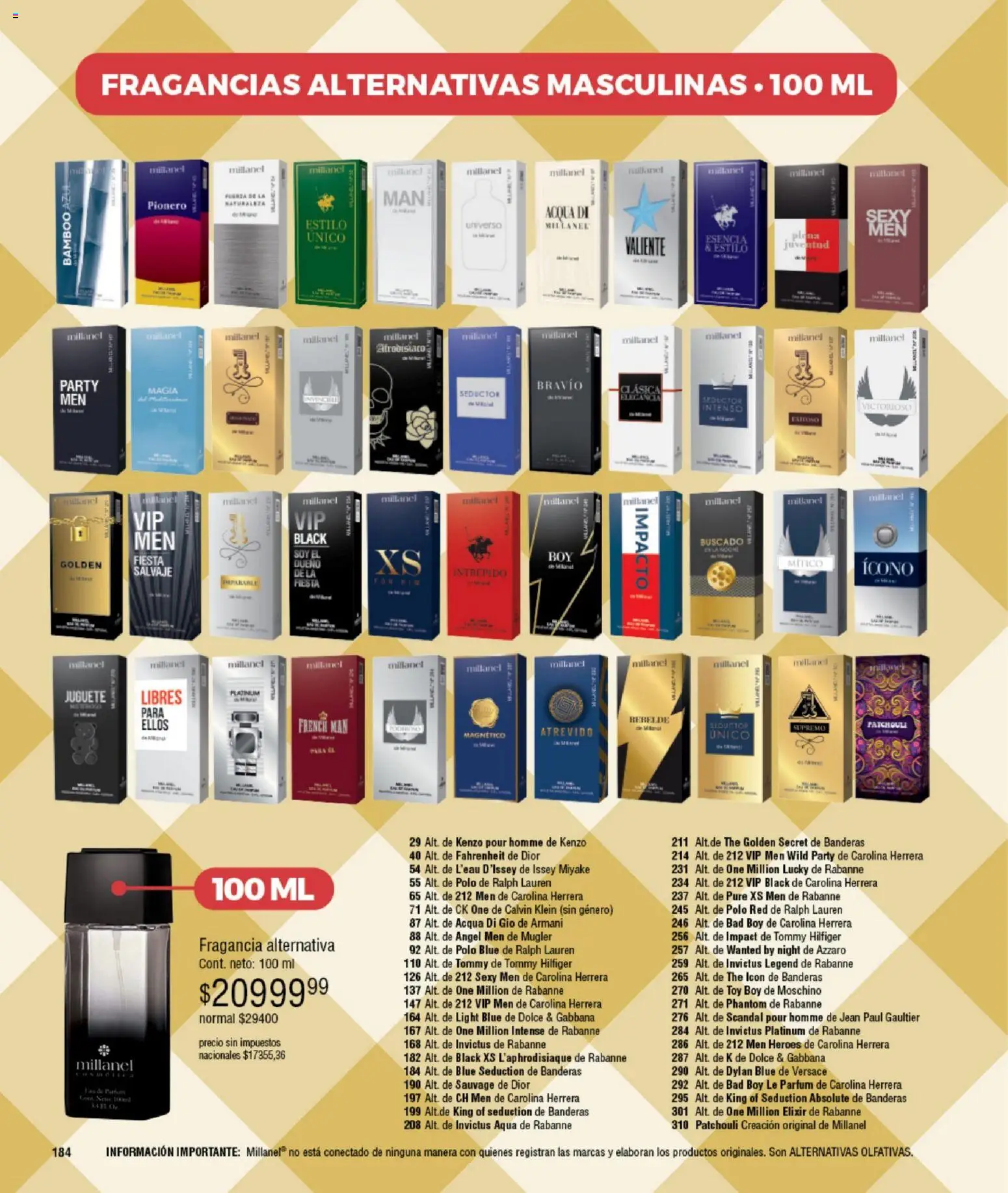 Millanel - Catálogo │ válido desde el 08.12.2025 | Página: 208 | Productos: Jean, Fragancia