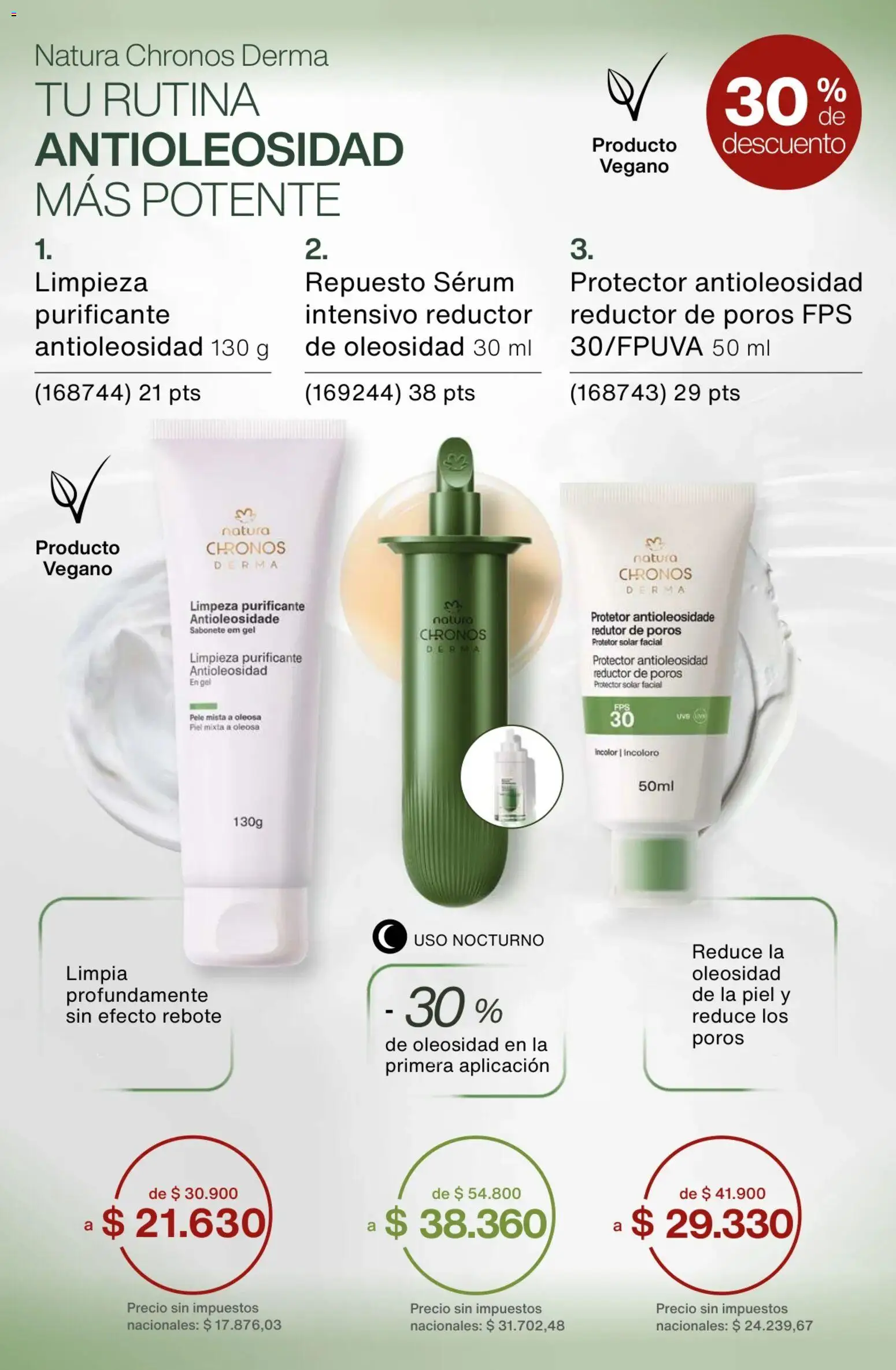 Catálogo Natura Ciclo 1/2026 │ válido desde el 06.01.2026 | Página: 155 | Productos: Serum, Protector solar