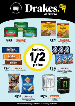 Preview of Drakes catalogue Aldinga - valid from 22.04.2026