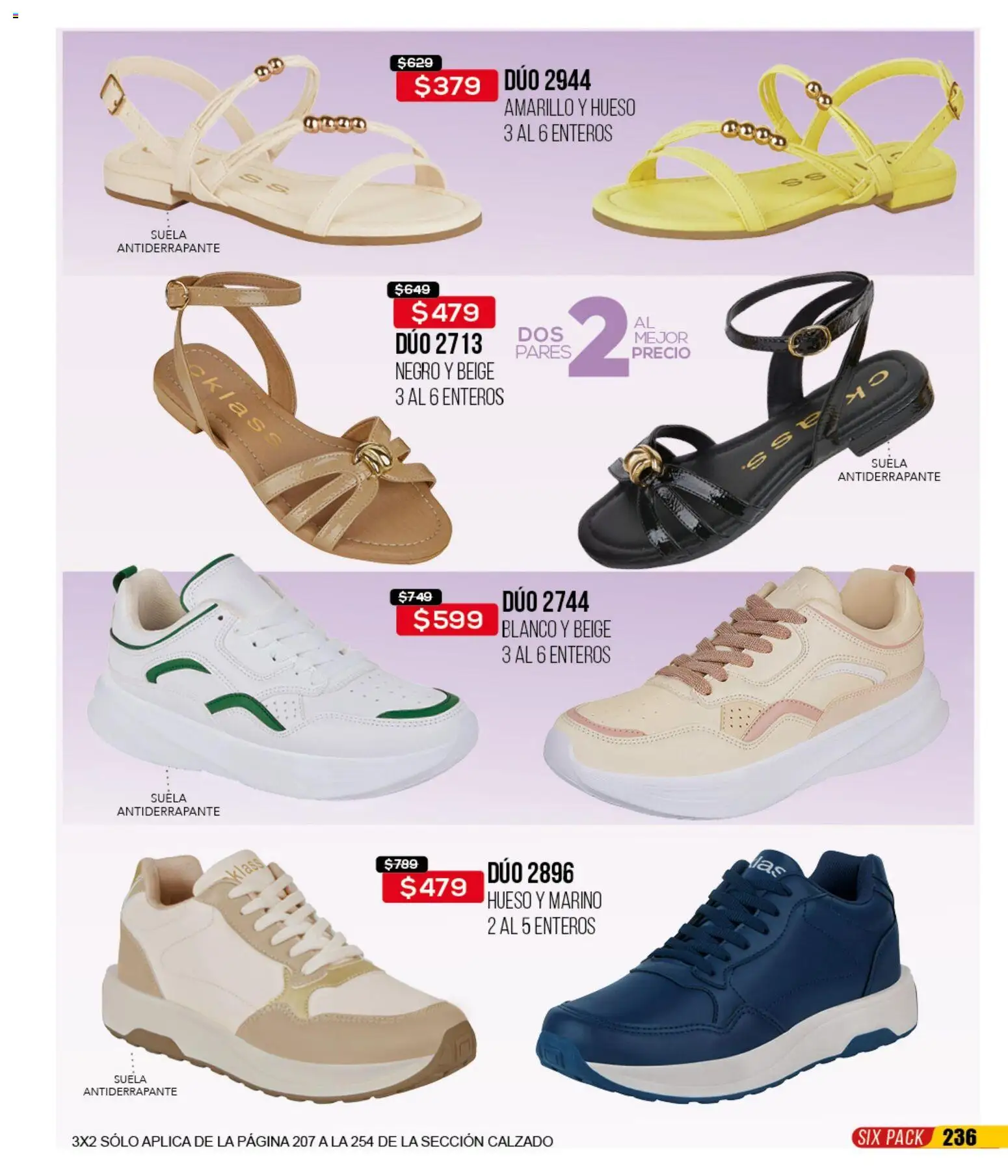 Nuevas ofertas de Cklass válidas en toda la República Mexicana desde el 10.02.2026. ¡Encuentra las mejores ofertas en Cklass catálogo Remate Digital Ropa! | Página: 370