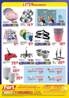 Fort Atacadista Folheto - válido de 24.07.2025 | Página: 2 | Produtos: Leite, Tapete, Tapete higiênico, Vassoura