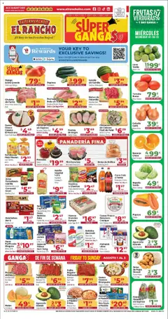 Preview of El Rancho weekly ads valid from 30.07.2025