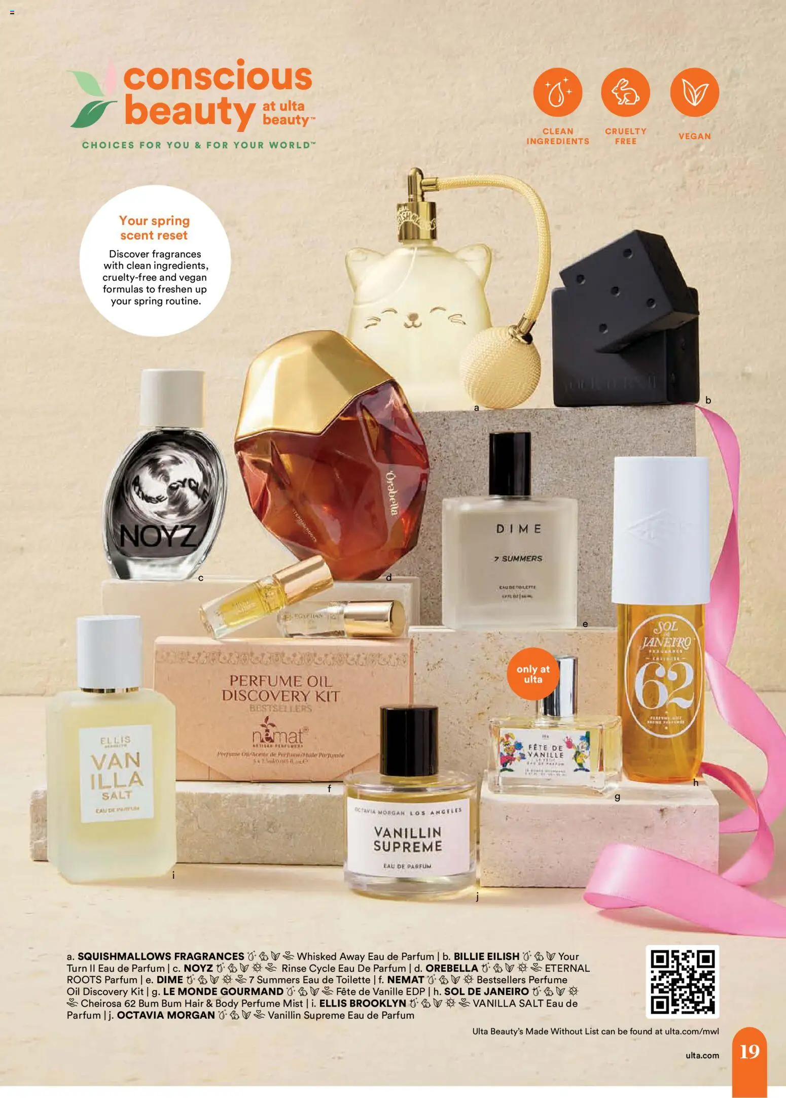 Ulta Beauty - 4.19.26 - 5.10.26 - valid from 19.04.2026 | Page: 19 | Products: Perfume, Eau de toilette, Oil, Salt