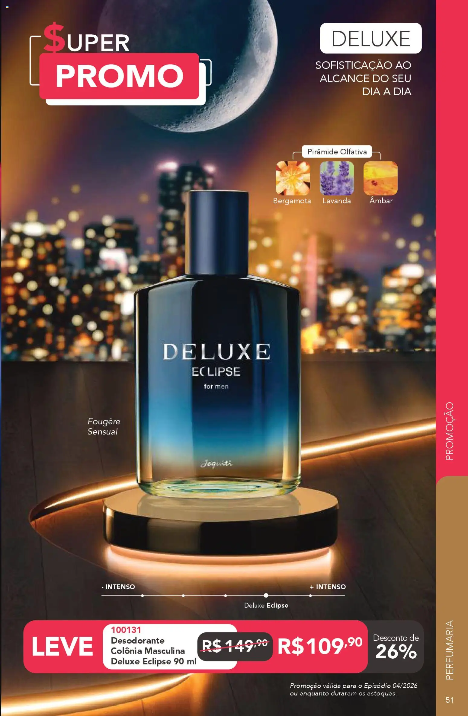 Jequiti Folheto - válido de 06.03.2026 | Página: 51 | Produtos: Bergamota, Desodorante