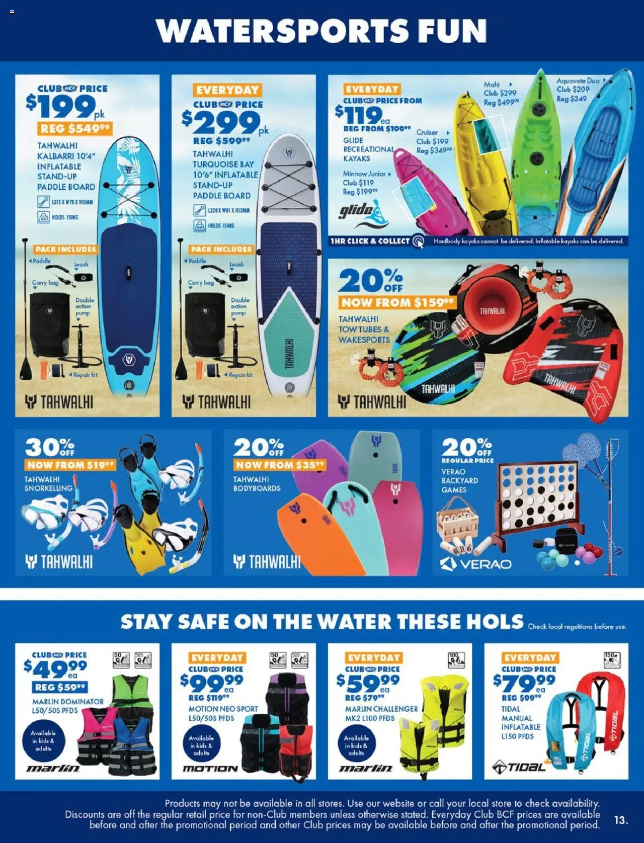 BCF catalogue - valid from 16.09.2025 | Page: 13 | Products: Water, Bag, Safe