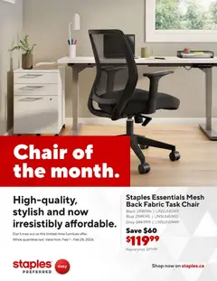 Preview of Staples - Business Flyer from shop Staples valid from 02.02.2026