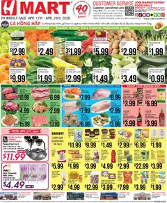 Preview of Hmart weekly ads valid from 17.04.2026