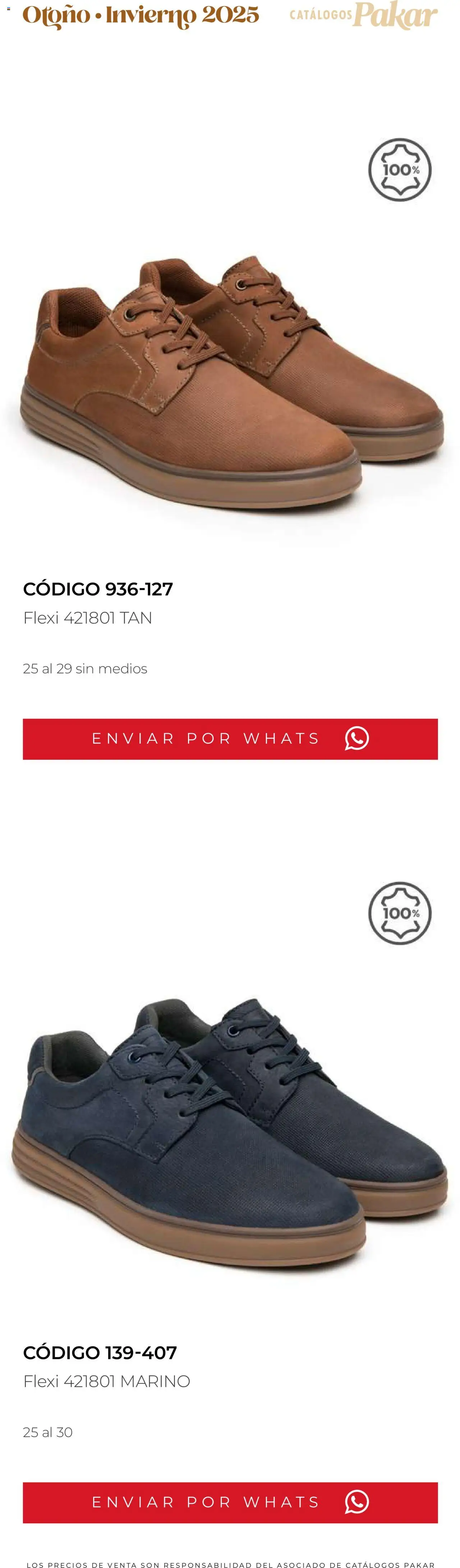 Nuevas ofertas de SC Pakar válidas en toda la República Mexicana desde el 10.10.2025. ¡Encuentra las mejores ofertas en SC Pakar - Catálogo Flexi otoño / invierno! | Página: 266