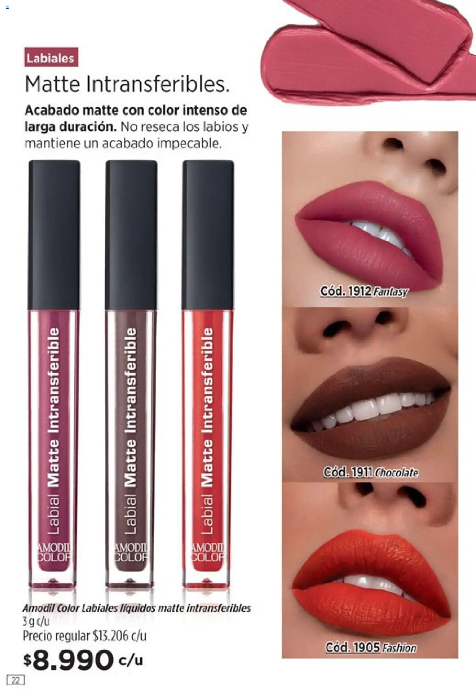 Catálogo Amodil Campaña 6 │ válido desde el 04.03.2026 | Página: 22 | Productos: Chocolate