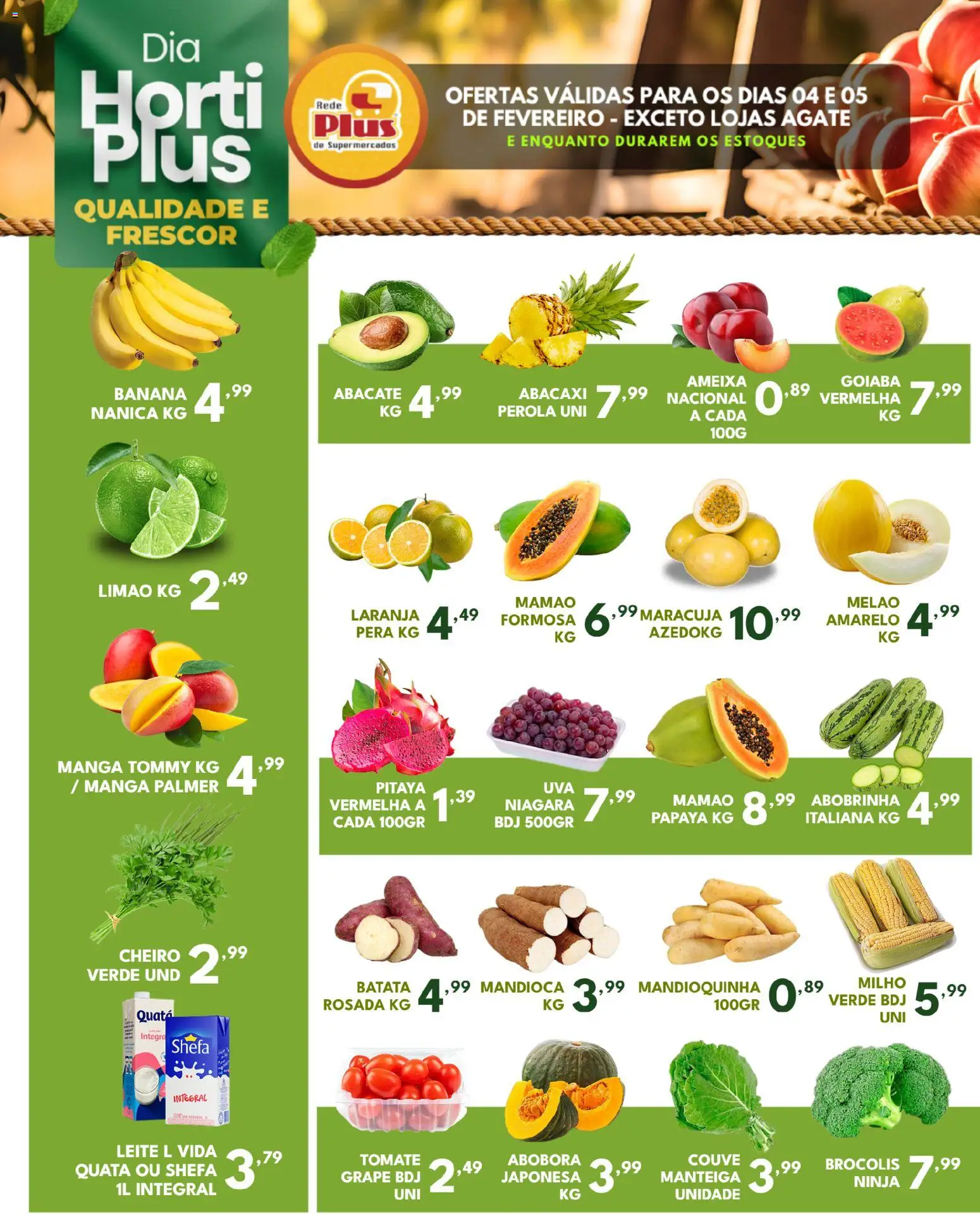 Rede Plus Supermercados Folheto - válido de 04.02.2026 | Página: 1