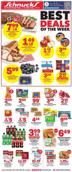Preview of Schnucks weekly ads valid from 05.11.2025