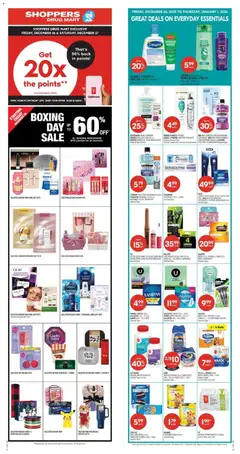 Preview of Shoppers weekly flyer / circulaire from shop Shoppers valid from 26.12.2025