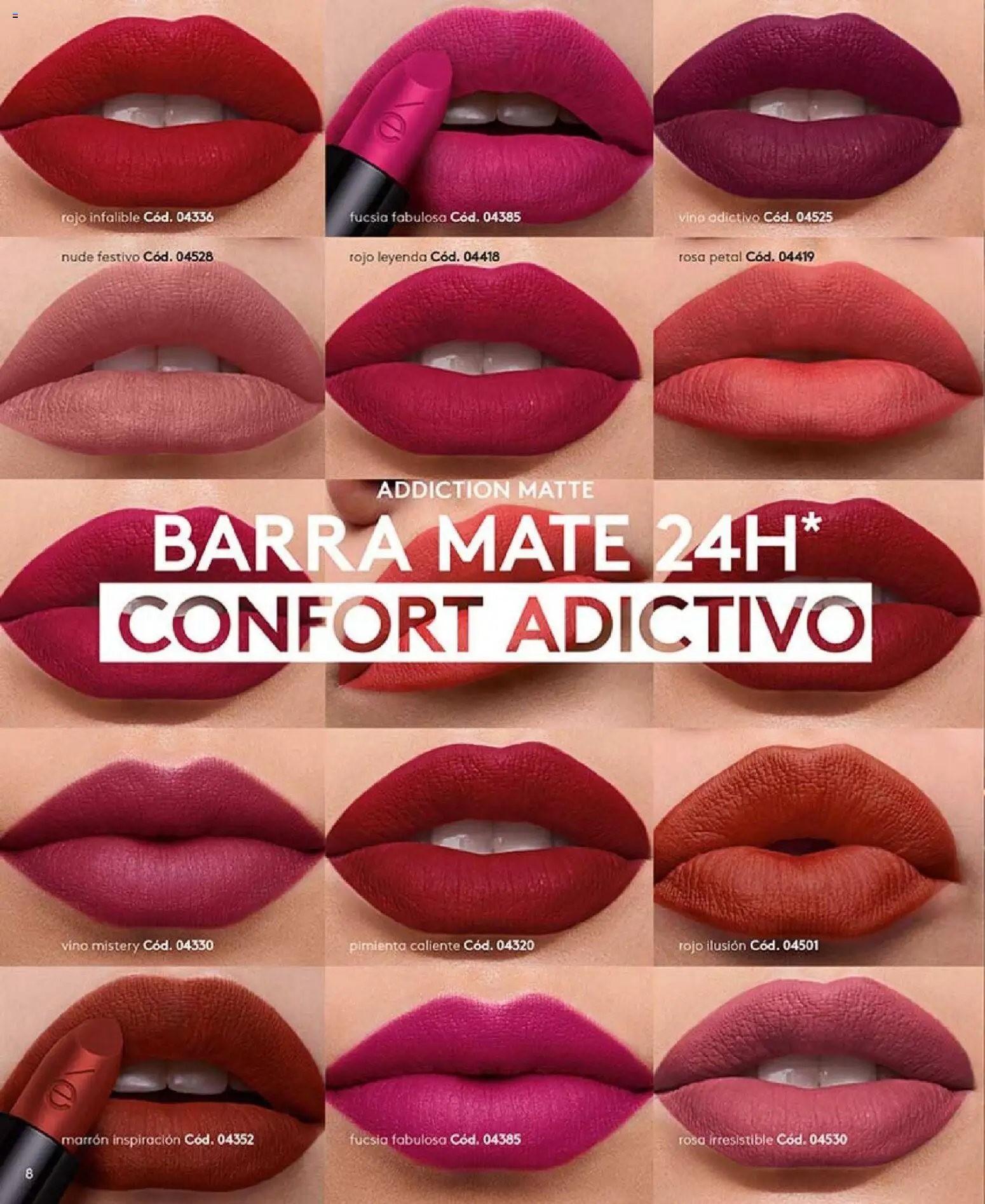 Catálogo Ésika Campaña 4 │ válido desde el 15.02.2026 | Página: 8 | Productos: Pimienta, Mate, Vino