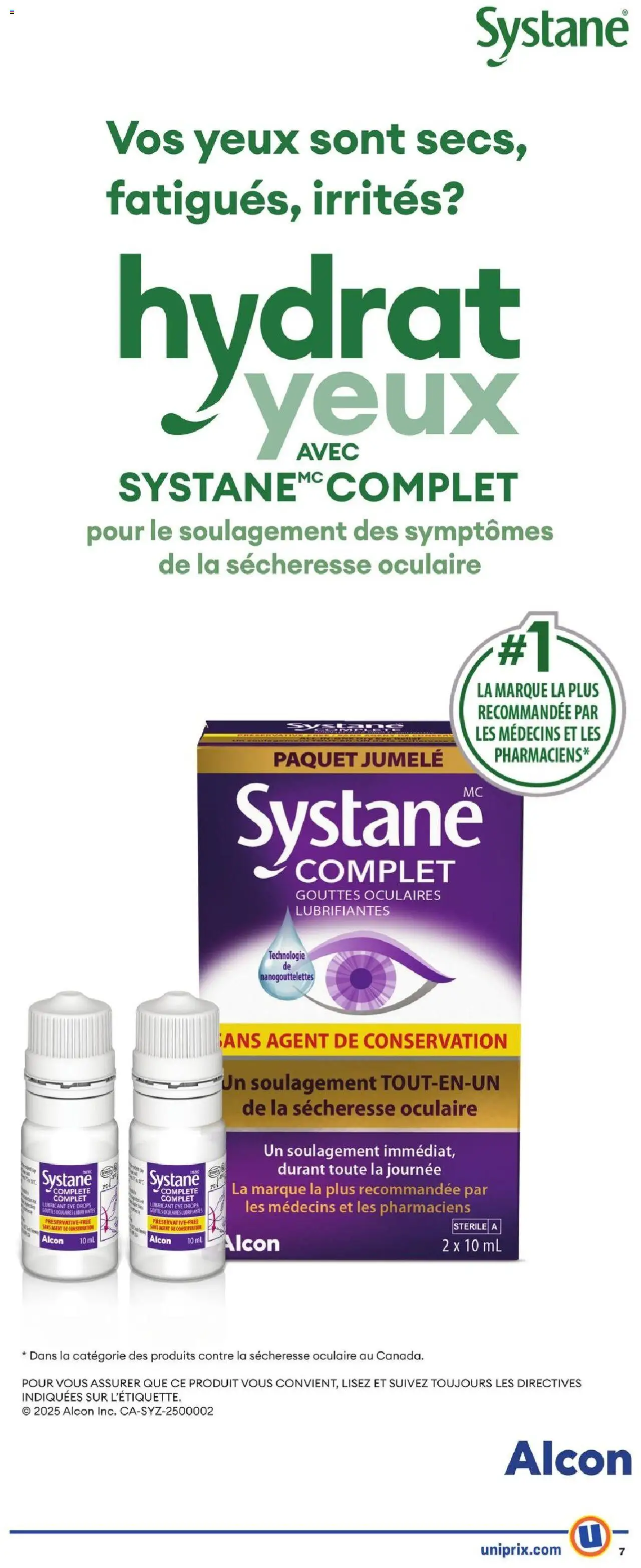 Uniprix flyer valid from 02.10.2025 | Page: 3