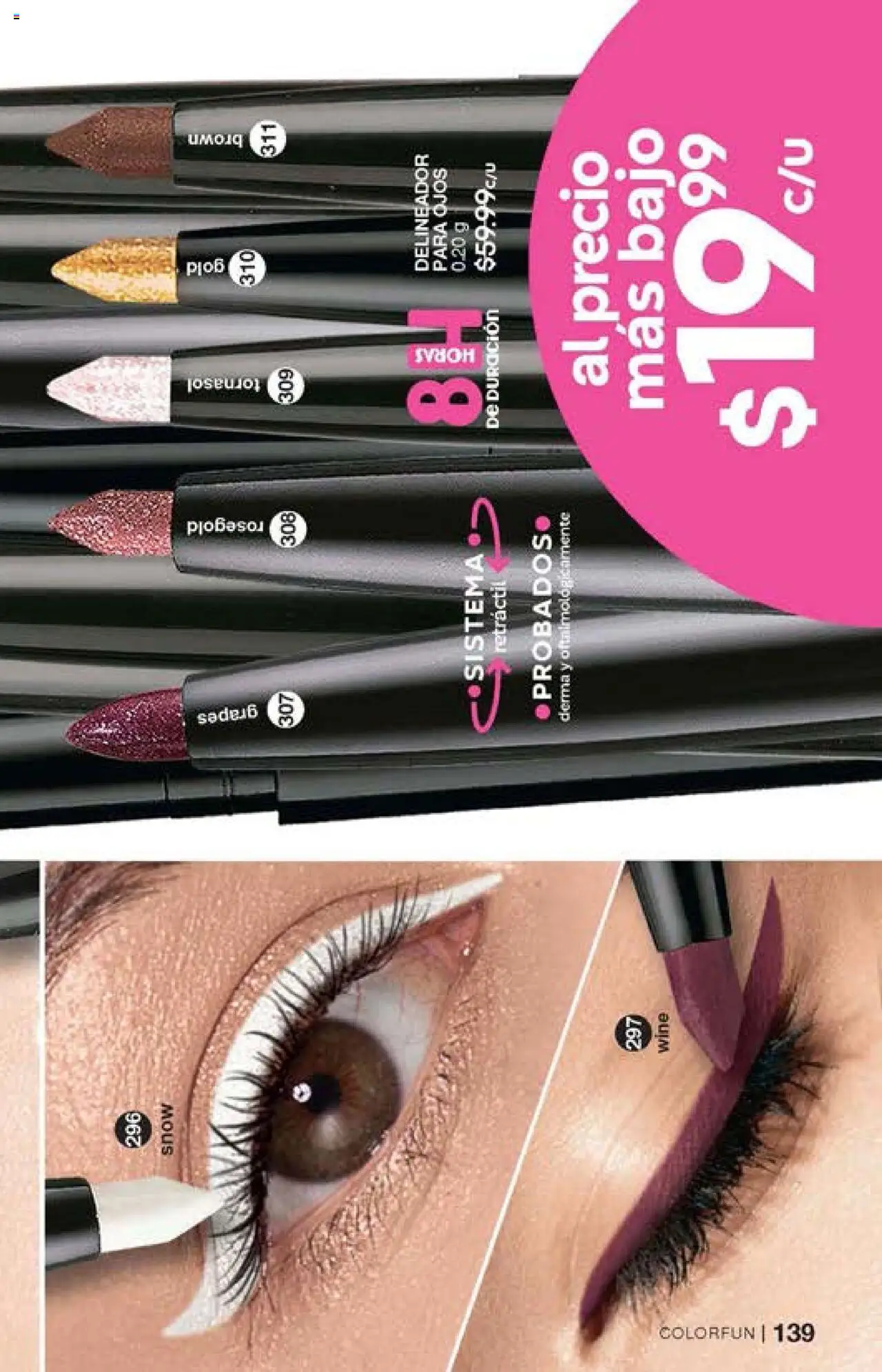 Nuevas ofertas de Fuller válidas en toda la República Mexicana desde el 15.10.2025. ¡Encuentra las mejores ofertas en Fuller - Campaña 14 2025! | Página: 139 | Productos: Delineador