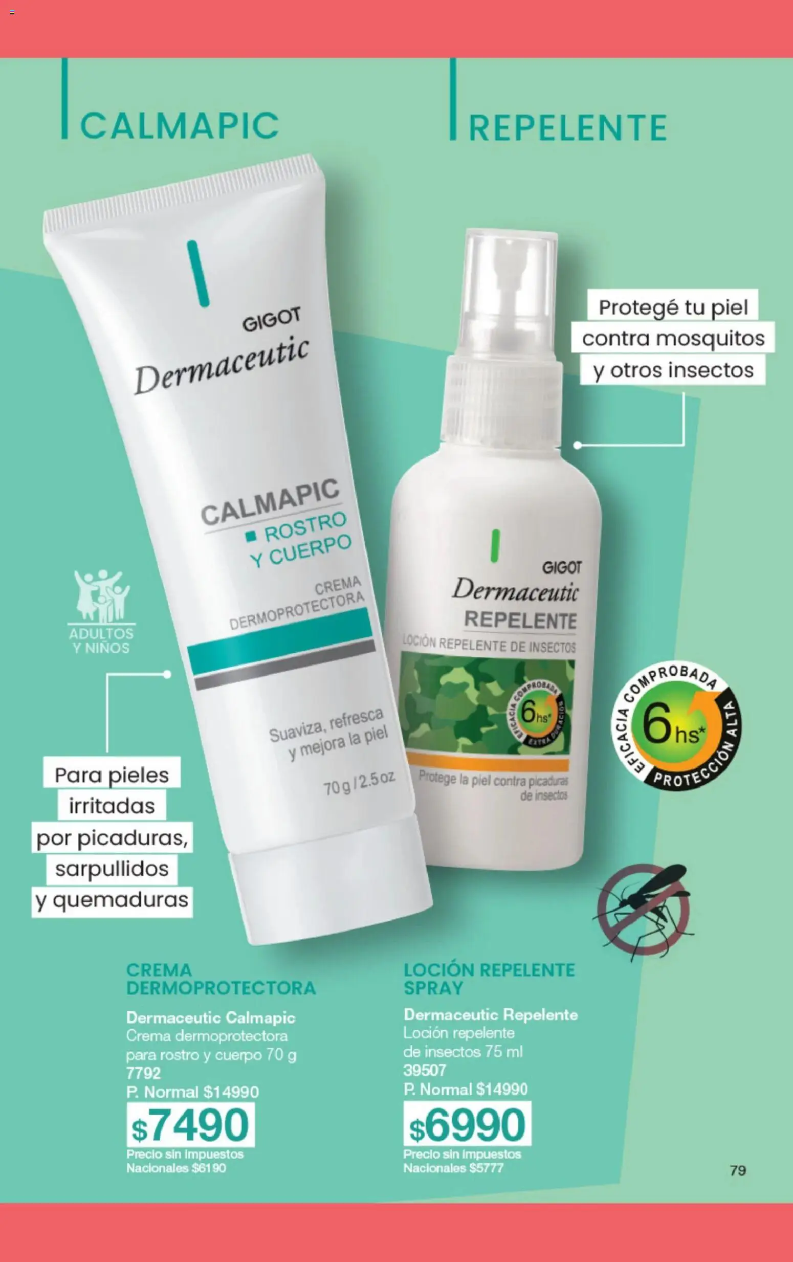 Gigot - CAMPAÑA 03 │ válido desde el 01.03.2026 | Página: 35 | Productos: Repelente, Loción, Crema