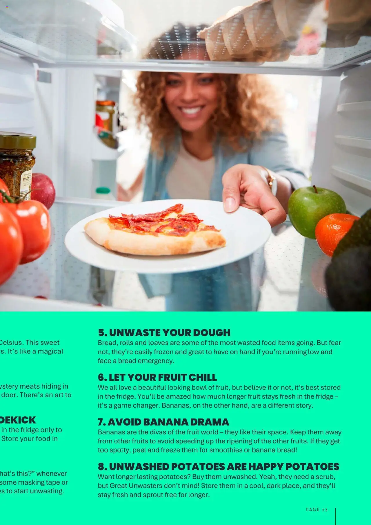 Drakes catalogue - valid from 01.08.2025 | Page: 23 | Products: Bread, Salad, Fruits, Fridge