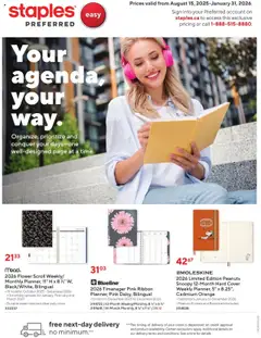 Preview of Staples - Catalog - Business  from shop Staples valid from 15.08.2025