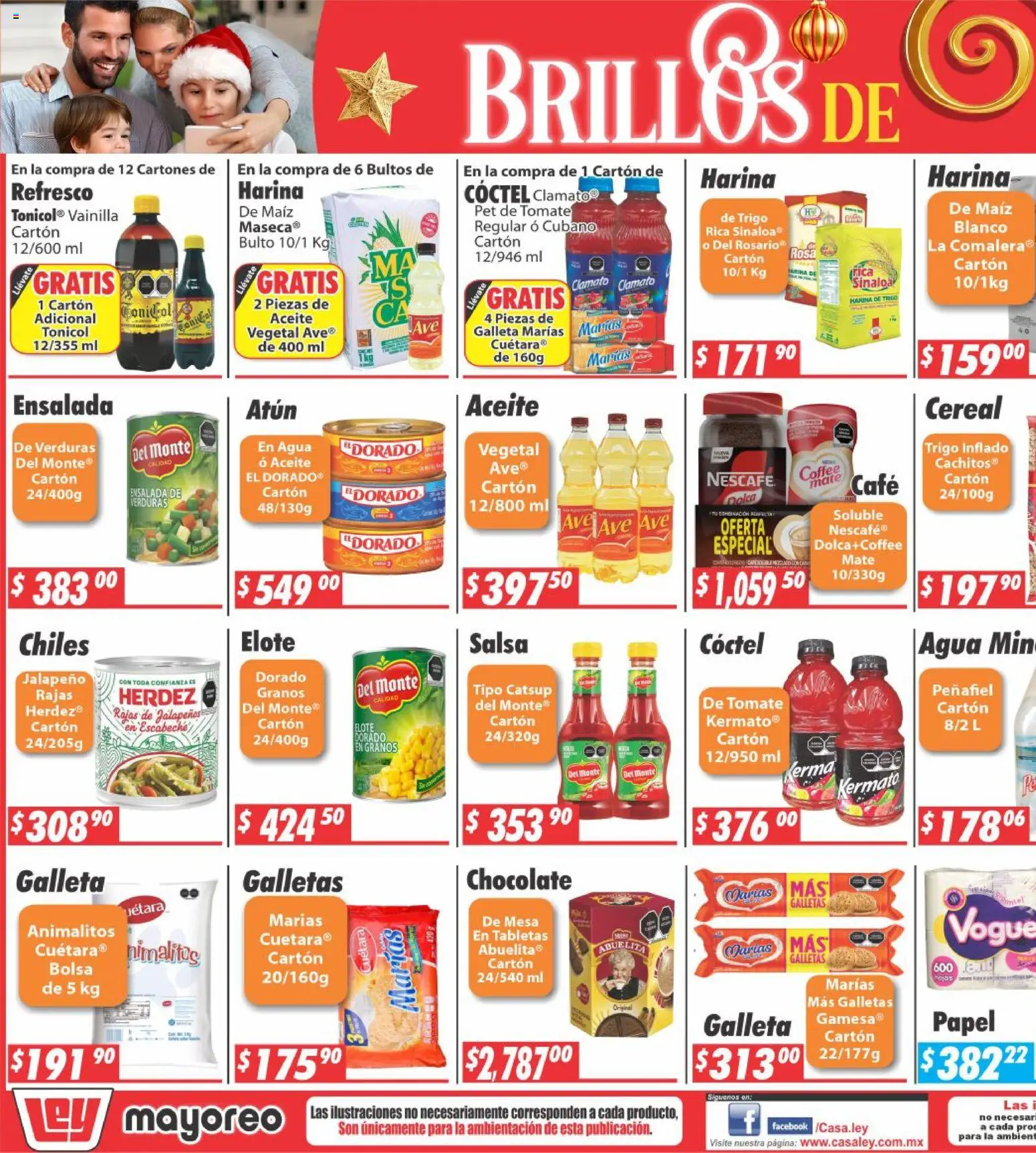 Nuevas ofertas de Casa Ley válidas en toda la República Mexicana desde el 24.11.2025. ¡Encuentra las mejores ofertas en Casa Ley folleto Tepic! | Página: 5 | Productos: Maíz, Aceite, Chocolate, Ensalada