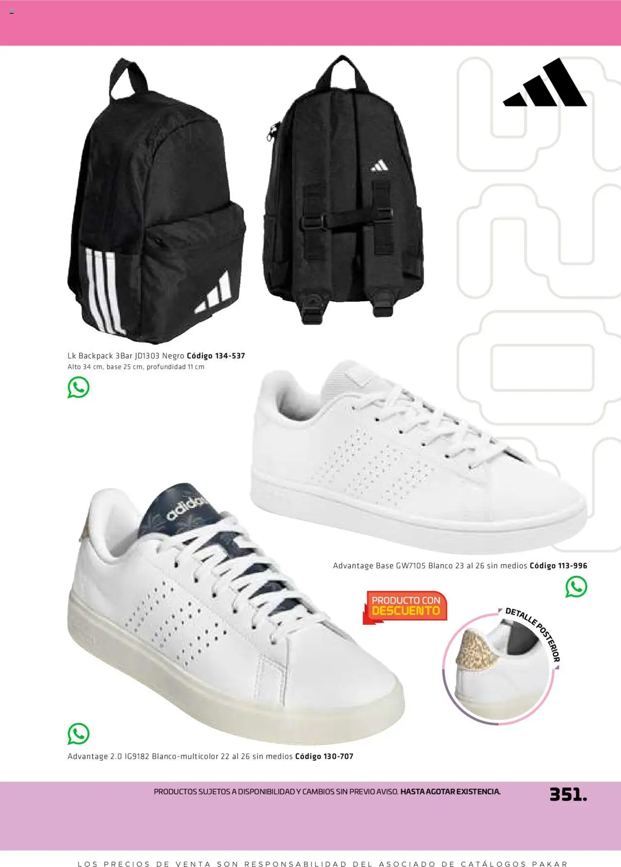 Nuevas ofertas de SC Pakar válidas en toda la República Mexicana desde el 29.08.2025. ¡Encuentra las mejores ofertas en SC Pakar - Catálogo Otoño Women! | Página: 351