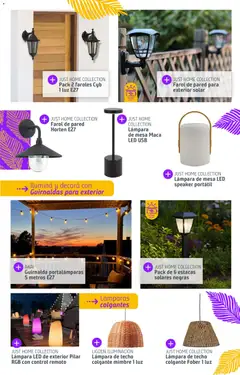 Vista previa Sodimac catálogo válido desde el 18.12.2025 | Página: 23 | Productos: Usb, Colgantes, Mesa, Lámpara