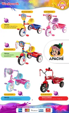 Vista previa de Del Sol y Woolworth - Catálogo Castillo Del Juguete, nuevo folleto de la tienda, válido en México a partir del 07.10.2025 | Página: 209