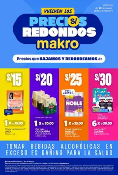 Vista previa de folleto Makro - Makro Catálogo Precios Redondos VIG#18 de la Makro válido desde 28.08.2025