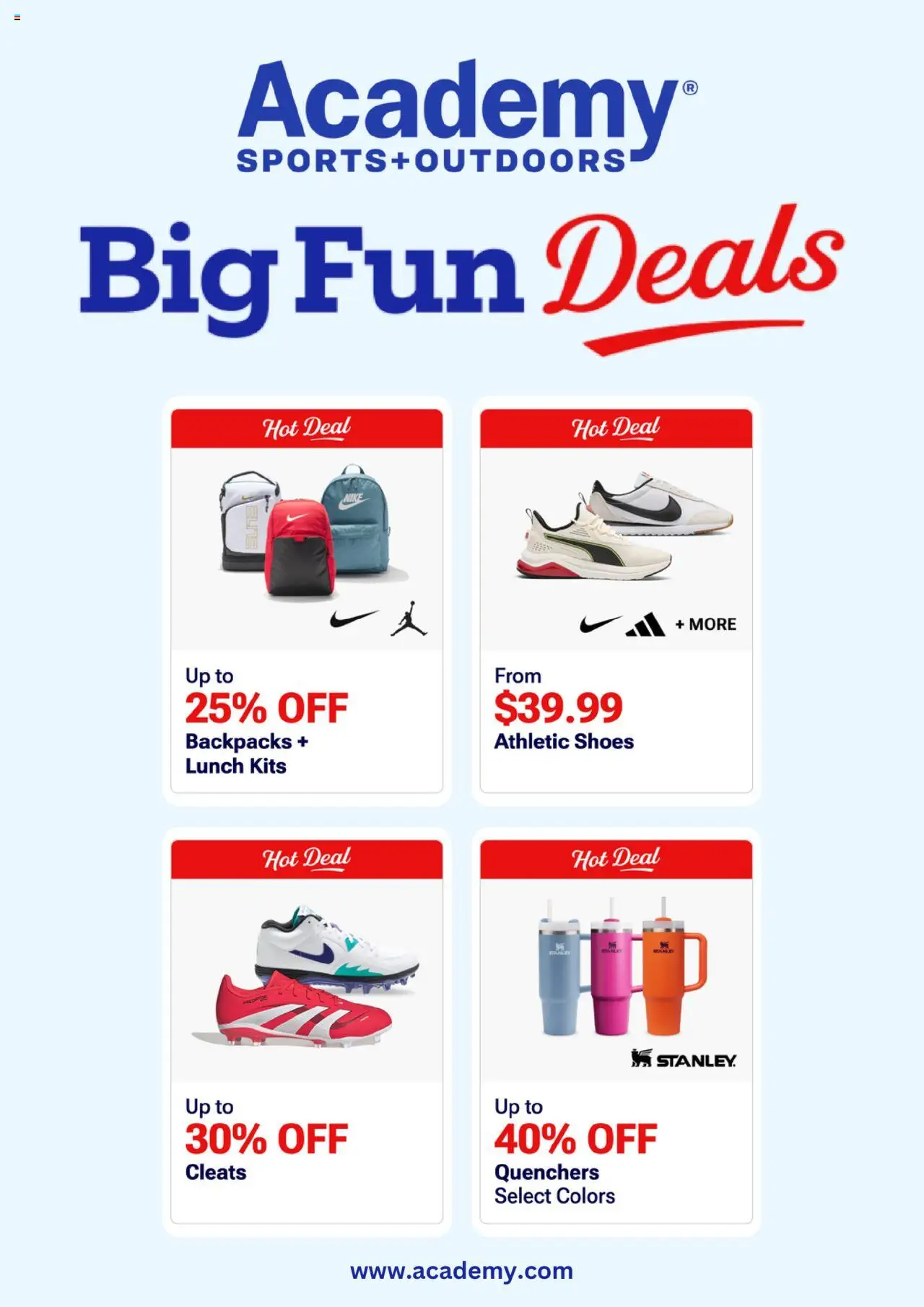 Academy Sports Weekly Ad - valid from 18.08.2025 | Page: 1