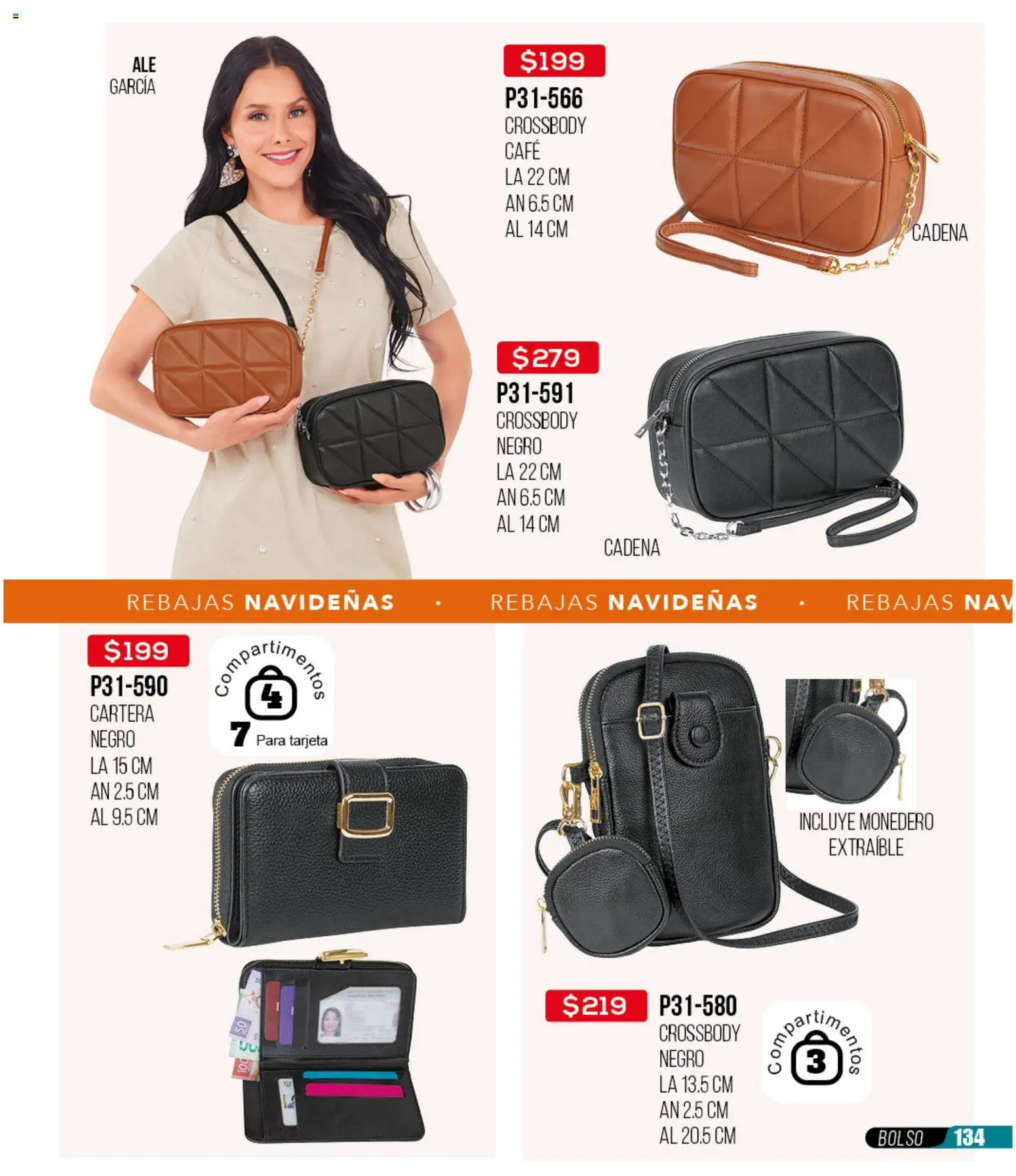 Nuevas ofertas de Cklass válidas en toda la República Mexicana desde el 30.11.2025. ¡Encuentra las mejores ofertas en Cklass catálogo Rebajas Navideñas Calzado! | Página: 566 | Productos: Monedero, Bolso, Café, Cadena