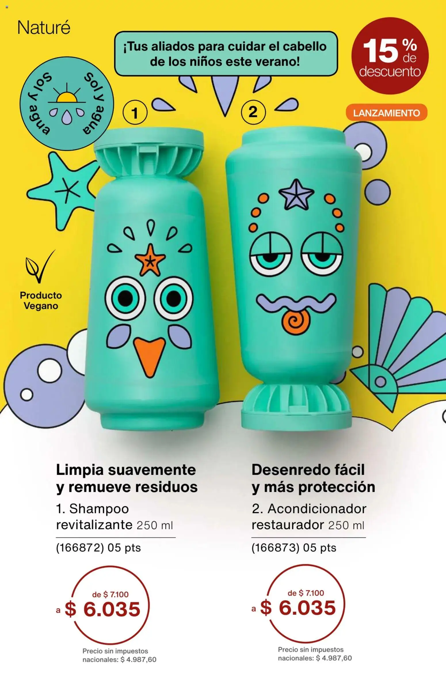 Catálogo Natura Ciclo 1/2026 │ válido desde el 06.01.2026 | Página: 280 | Productos: Shampoo, Acondicionador, Agua