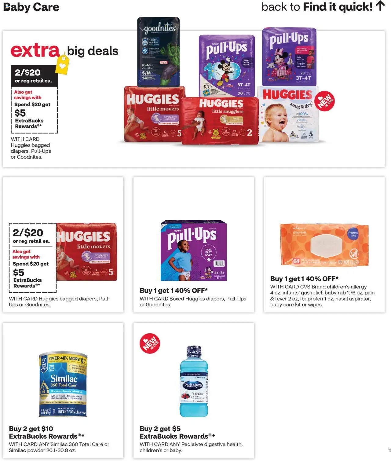 CVS Pharmacy Weekly Ad - WA - valid from 12.10.2025 | Page: 11 | Products: Powder, Milk, UPS