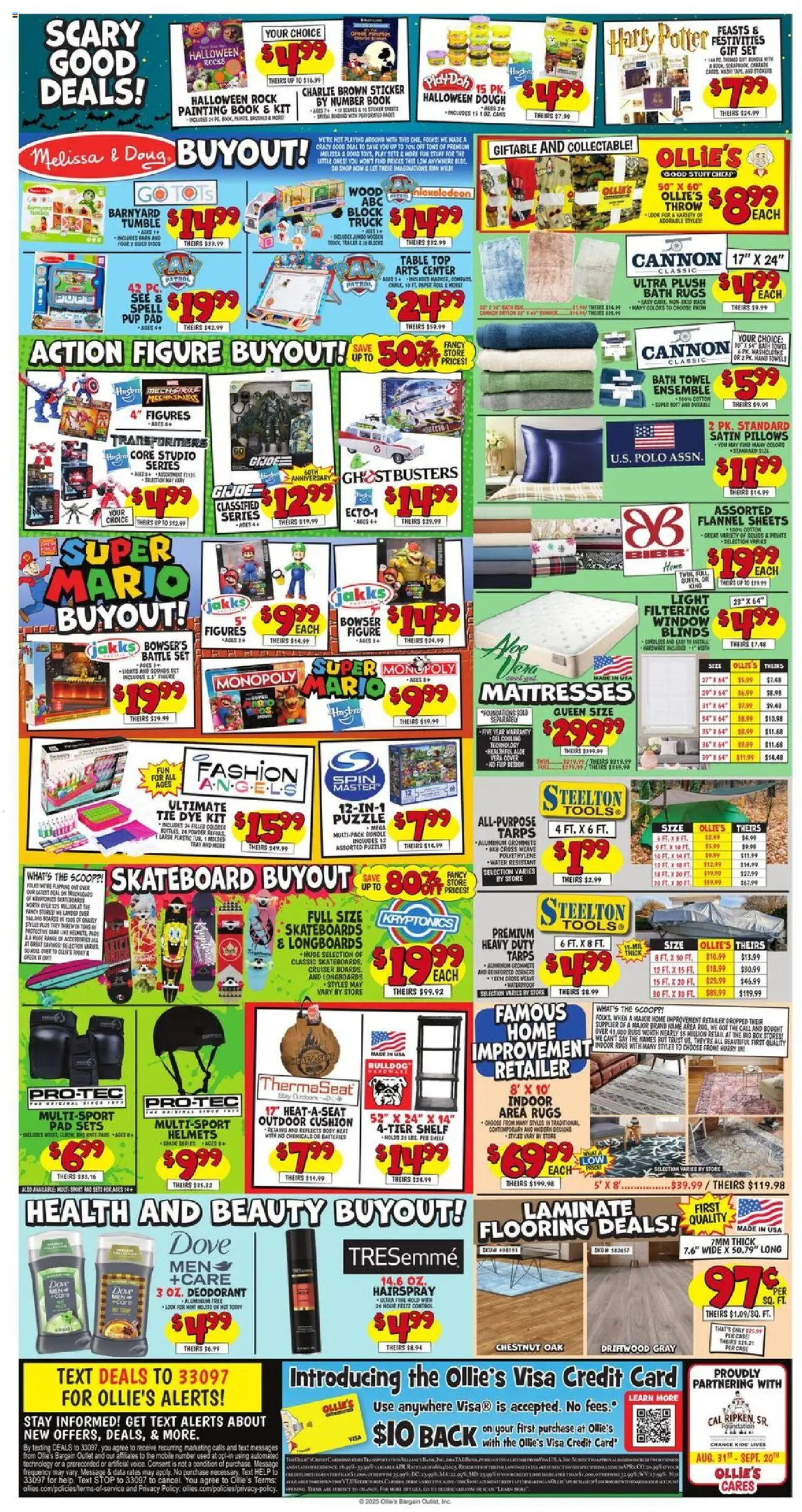 Ollie's Weekly Ad - valid from 10.09.2025 | Page: 2 | Products: Spade, Box, Bath, Water
