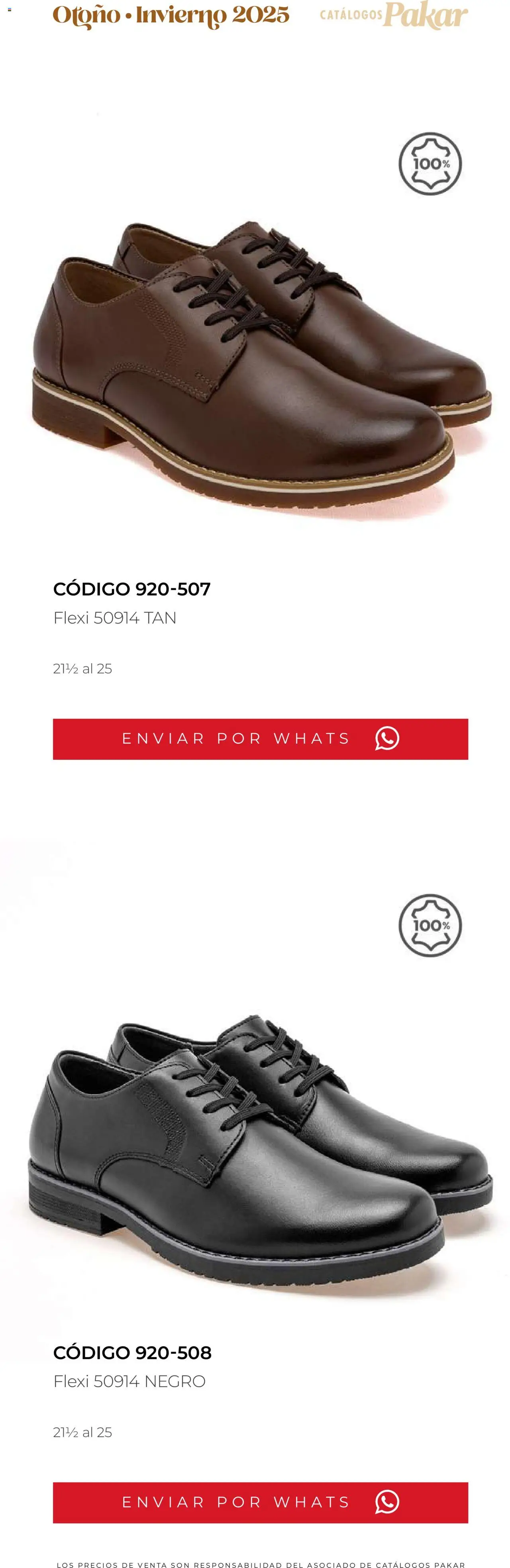 Nuevas ofertas de SC Pakar válidas en toda la República Mexicana desde el 10.10.2025. ¡Encuentra las mejores ofertas en SC Pakar - Catálogo Flexi otoño / invierno! | Página: 183