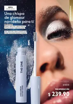 Vista previa de Oriflame Black Friday, nuevo folleto de la tienda, válido en México a partir del 22.11.2025 | Página: 13 | Productos: Brillo, Glitter, Sobre