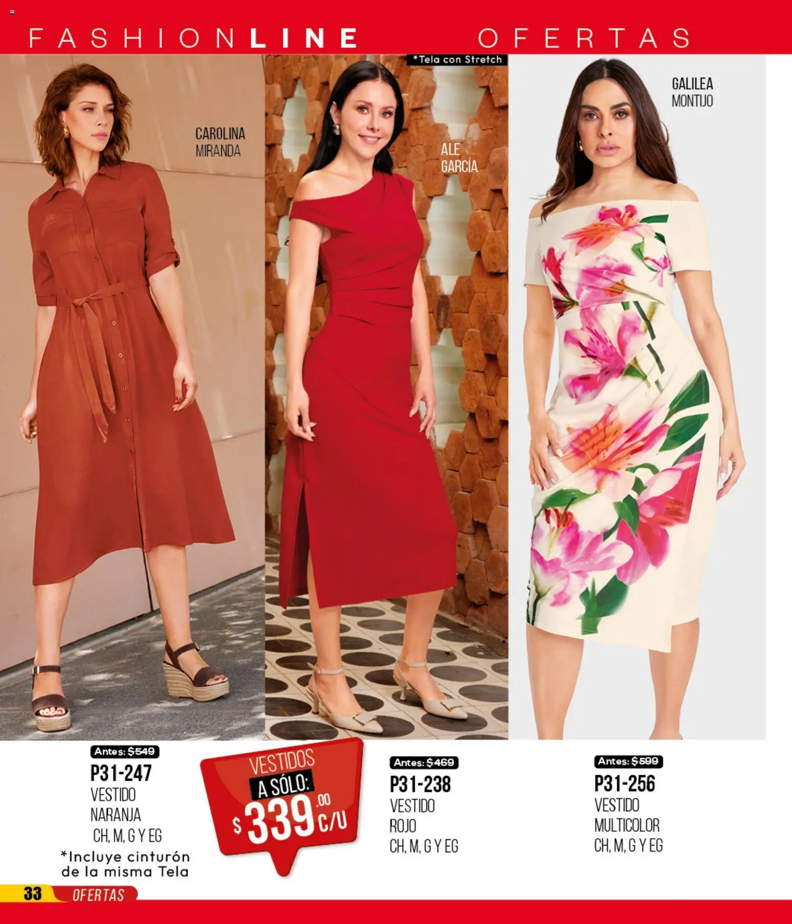 Nuevas ofertas de Cklass válidas en toda la República Mexicana desde el 12.01.2026. ¡Encuentra las mejores ofertas en Cklass catálogo Mega Ofertas Ropa! | Página: 34 | Productos: Cinturón, Vestido