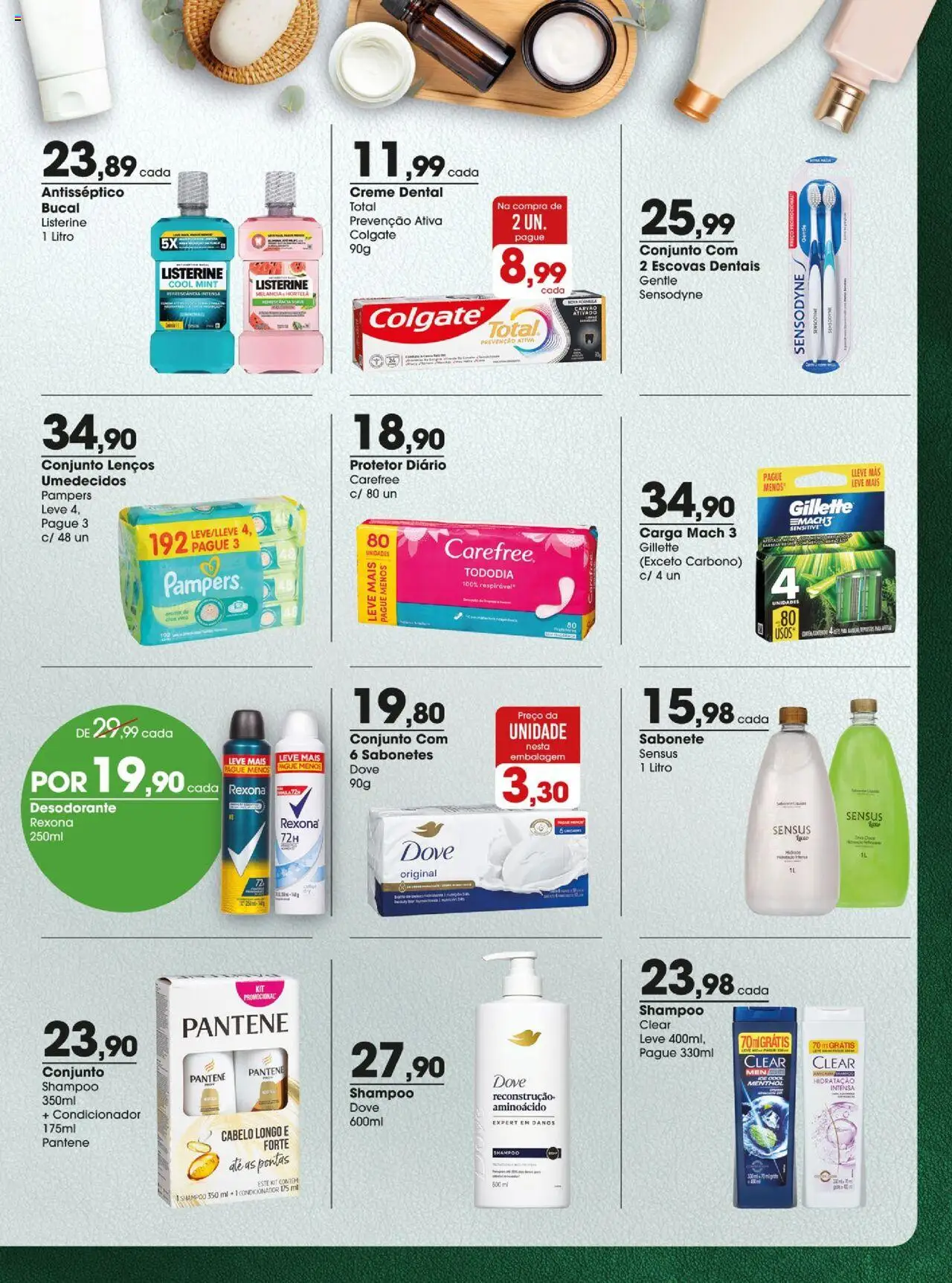 Zaffari Folheto - válido de 26.09.2025 | Página: 13 | Produtos: Condicionador, Desodorante, Creme, Sabonete