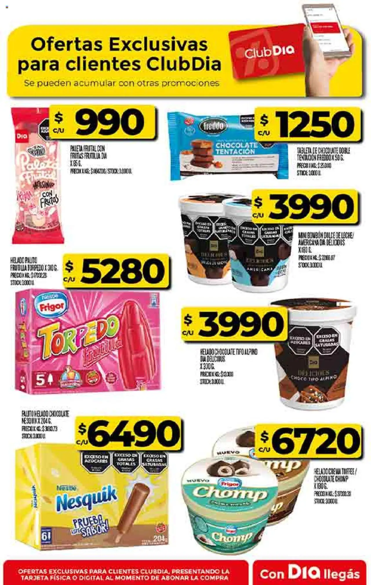 Supermercado DIA Ofertas - Salta y Jujuy │ válido desde el 20.08.2025 | Página: 41 | Productos: Frutilla, Huevo, Chocolate, Crema