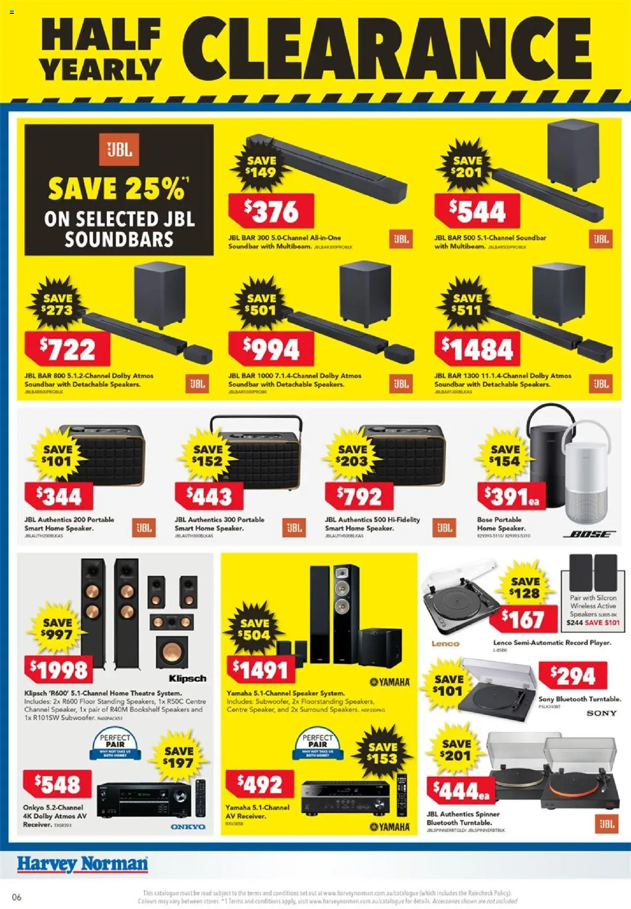 Harvey Norman catalogue - valid from 05.06.2025 | Page: 6 | Products: Bookshelf, Accessories, Speaker, Portable