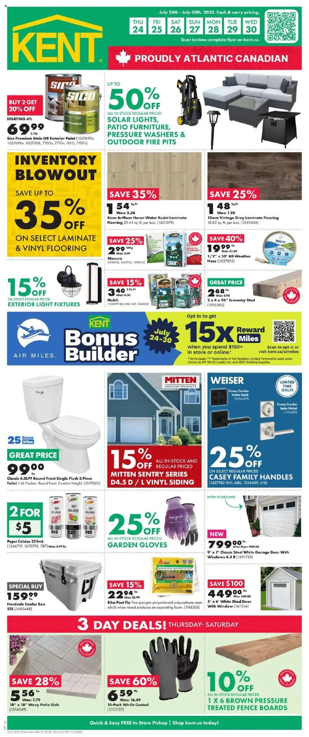 Kent flyer valid from 24.07.2025 | Page: 1 | Products: Gloves, Box