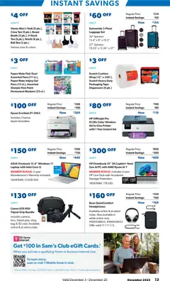 Preview of Sam's Club weekly ads valid from 03.12.2025 | Page: 13