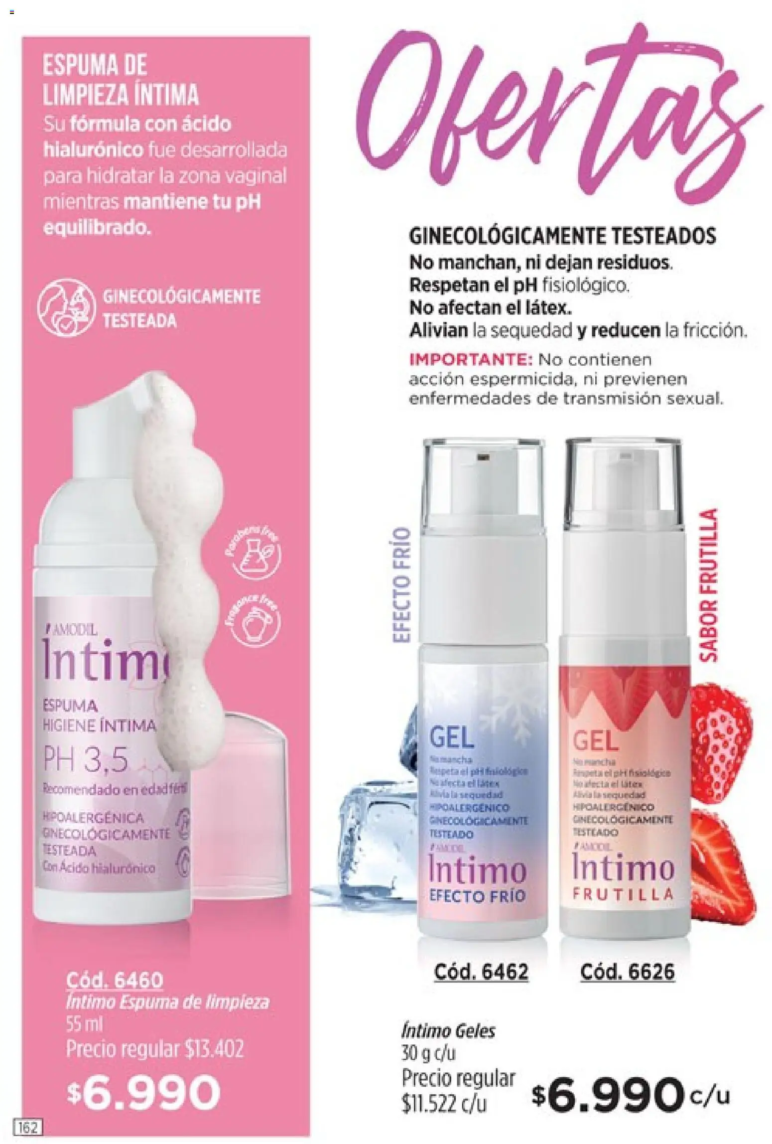 Catálogo Amodil Campaña 4 │ válido desde el 01.03.2026 | Página: 162 | Productos: Frutilla, Espuma