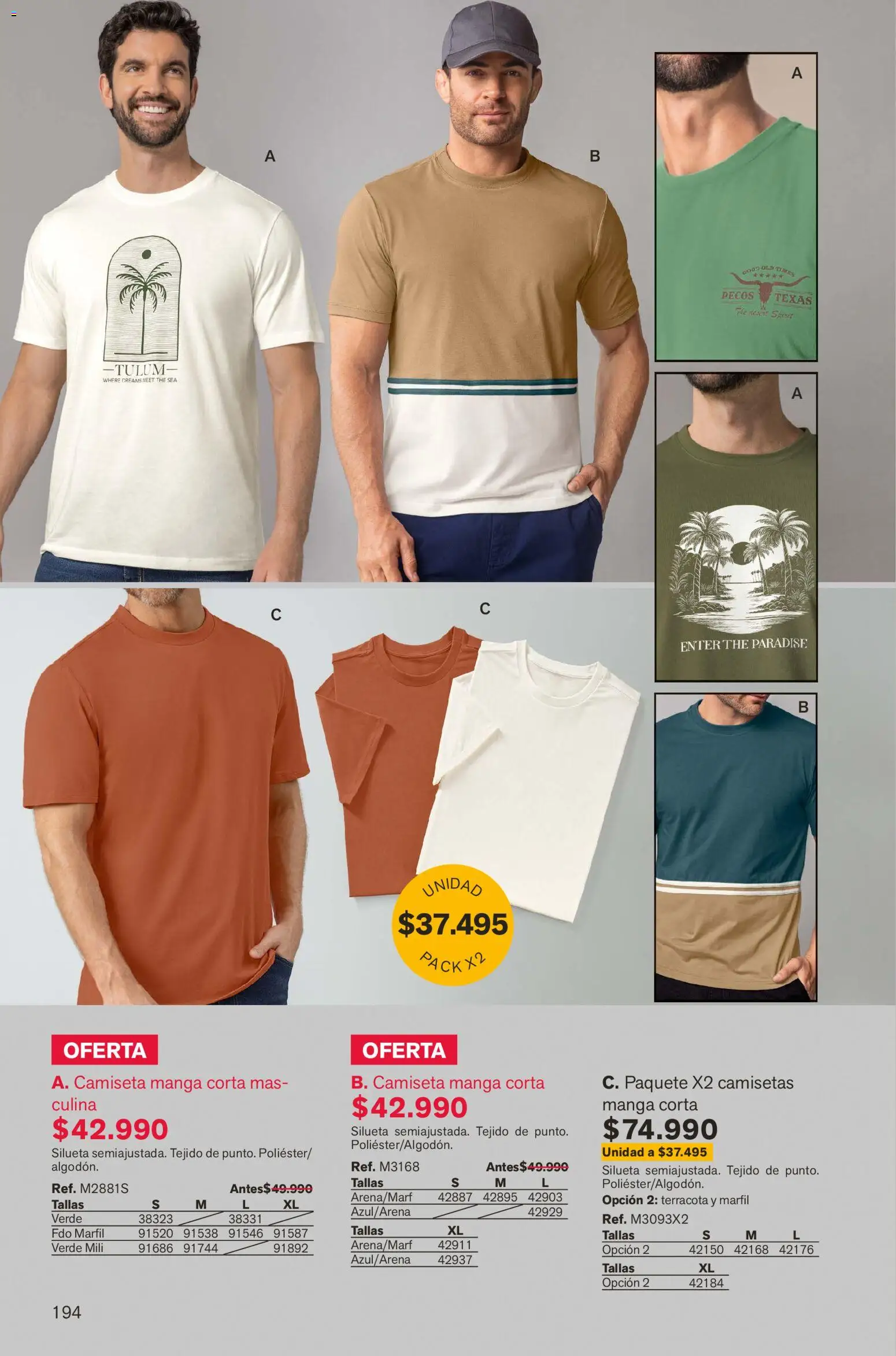 Leonisa revista - valida desde el 01.02.2026 | Página: 194 | Productos: Camiseta