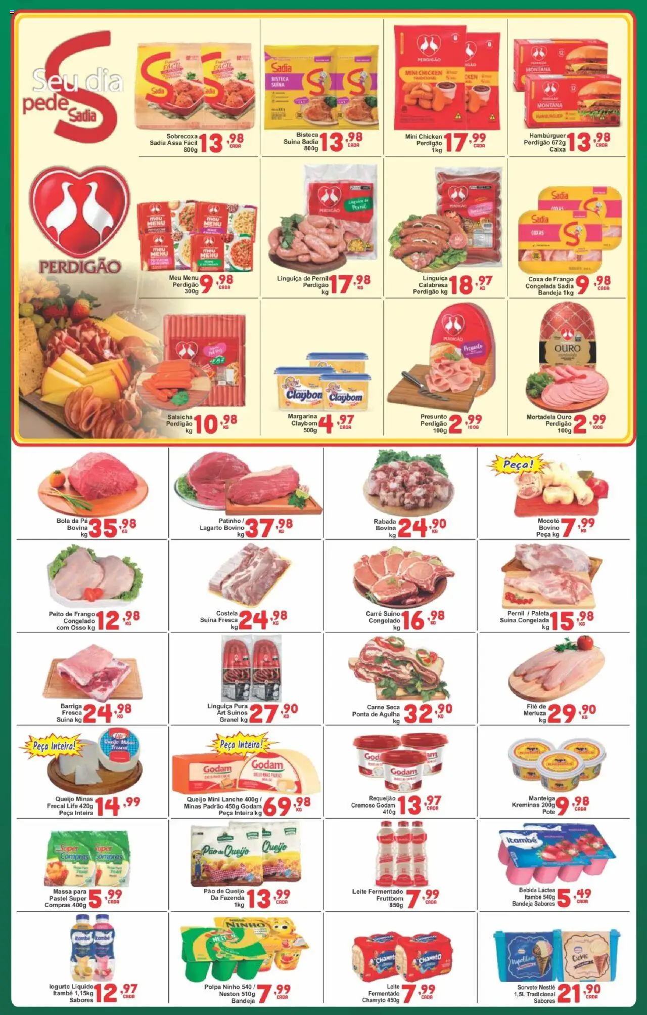 Rede Super Compras Folheto - válido de 21.10.2025 | Página: 5 | Produtos: Salsicha, Pernil, Bebida, Frango