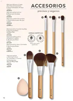 Vista previa de Yves Rocher campaña 6 2026, nuevo folleto de la tienda, válido en México a partir del 21.04.2026 | Página: 98 | Productos: Pincel, Base de maquillaje, Iluminador, Delineador