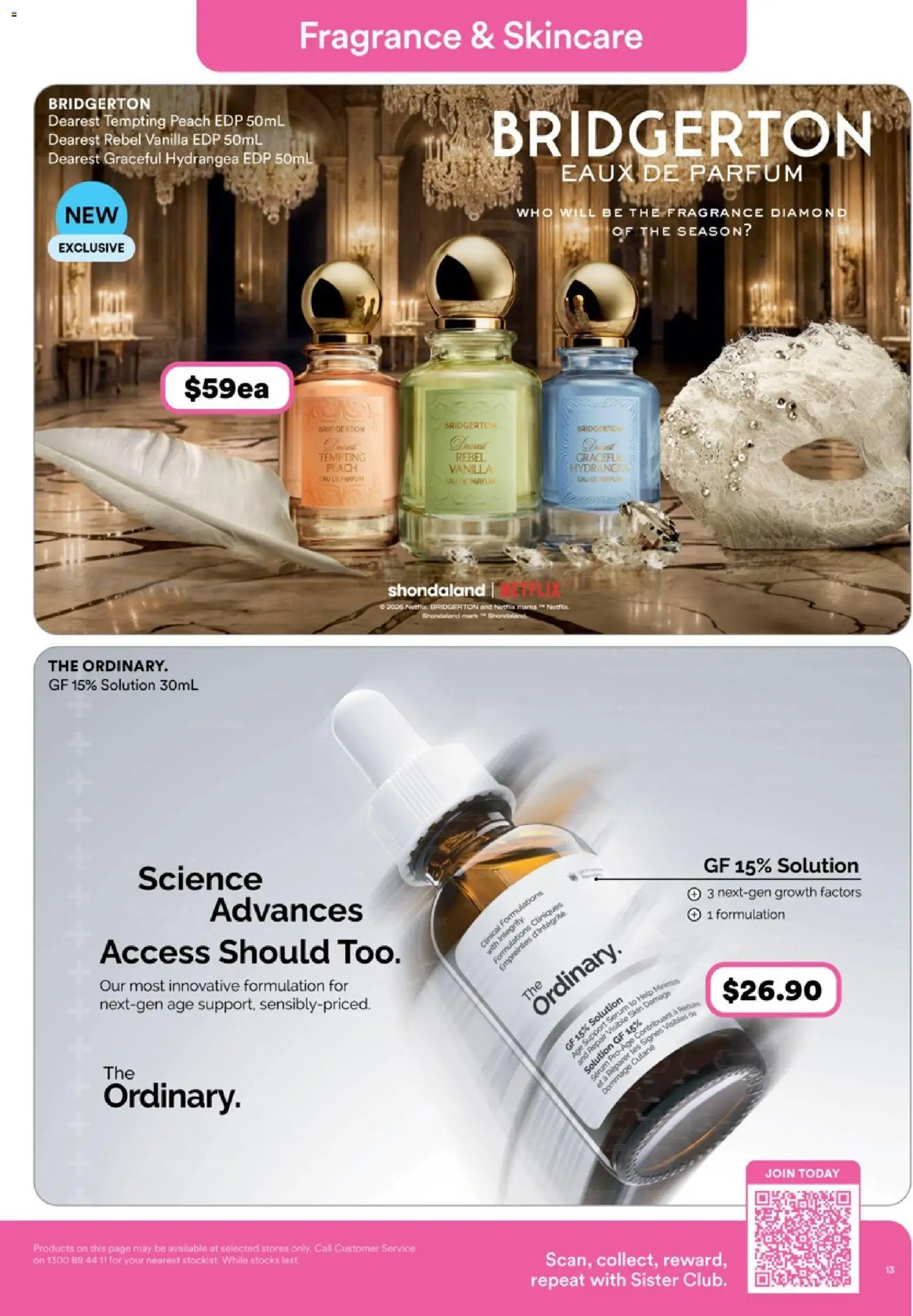 Priceline Pharmacy catalogue - valid from 22.01.2026 | Page: 13 | Products: Diamond, Fragrance, Peach