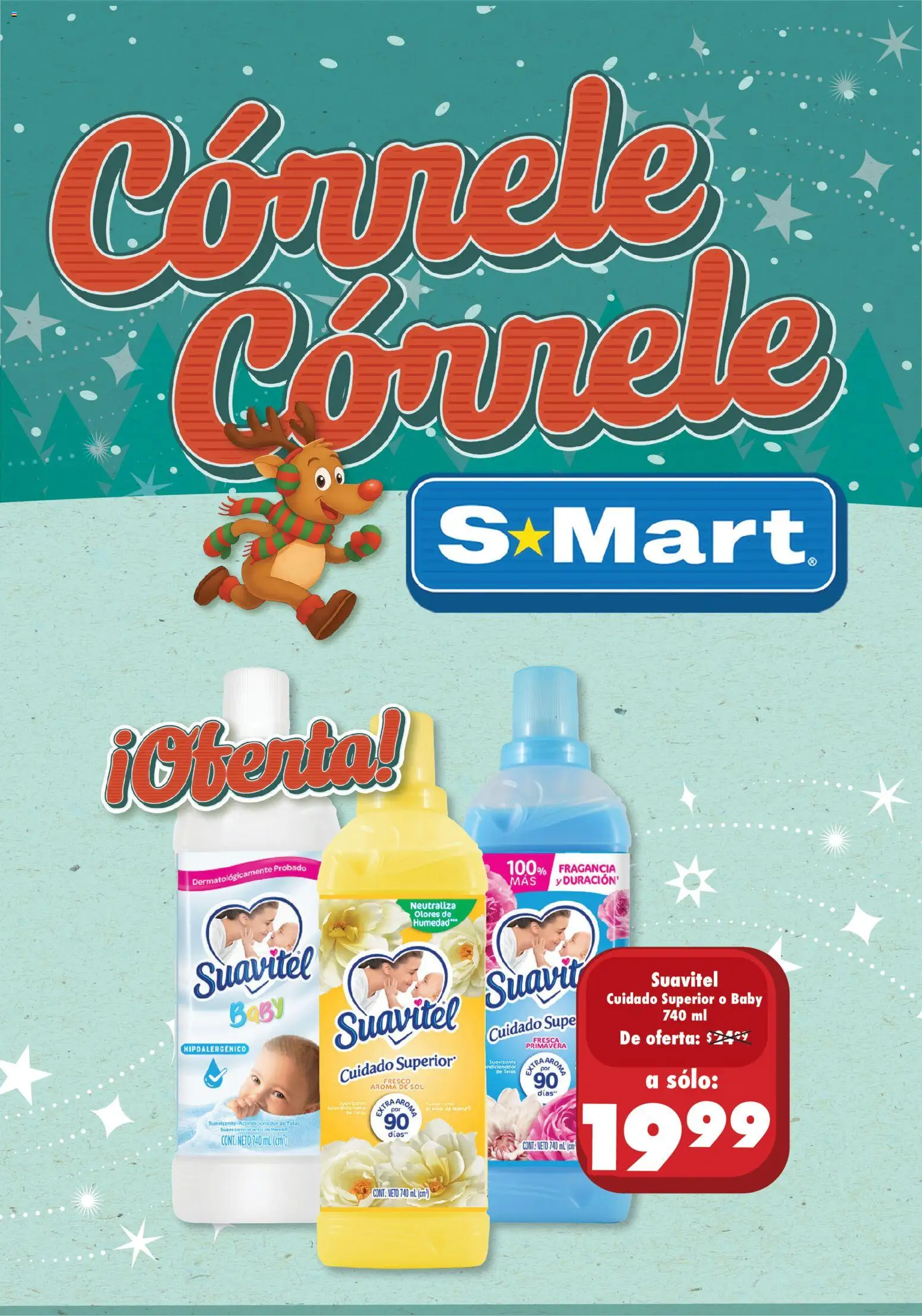 Nuevas ofertas de S-Mart válidas en toda la República Mexicana desde el 11.11.2025. ¡Encuentra las mejores ofertas en S-Mart folleto Ofertas de Feria Chihuahua! | Página: 2 | Productos: Suavizante, Fragancia, Acondicionador