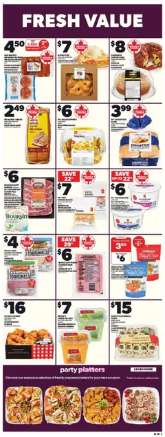 Independent Grocer flyer valid from 31.07.2025 | Page: 6 | Products: PC, Cheese, Coffee, Ham