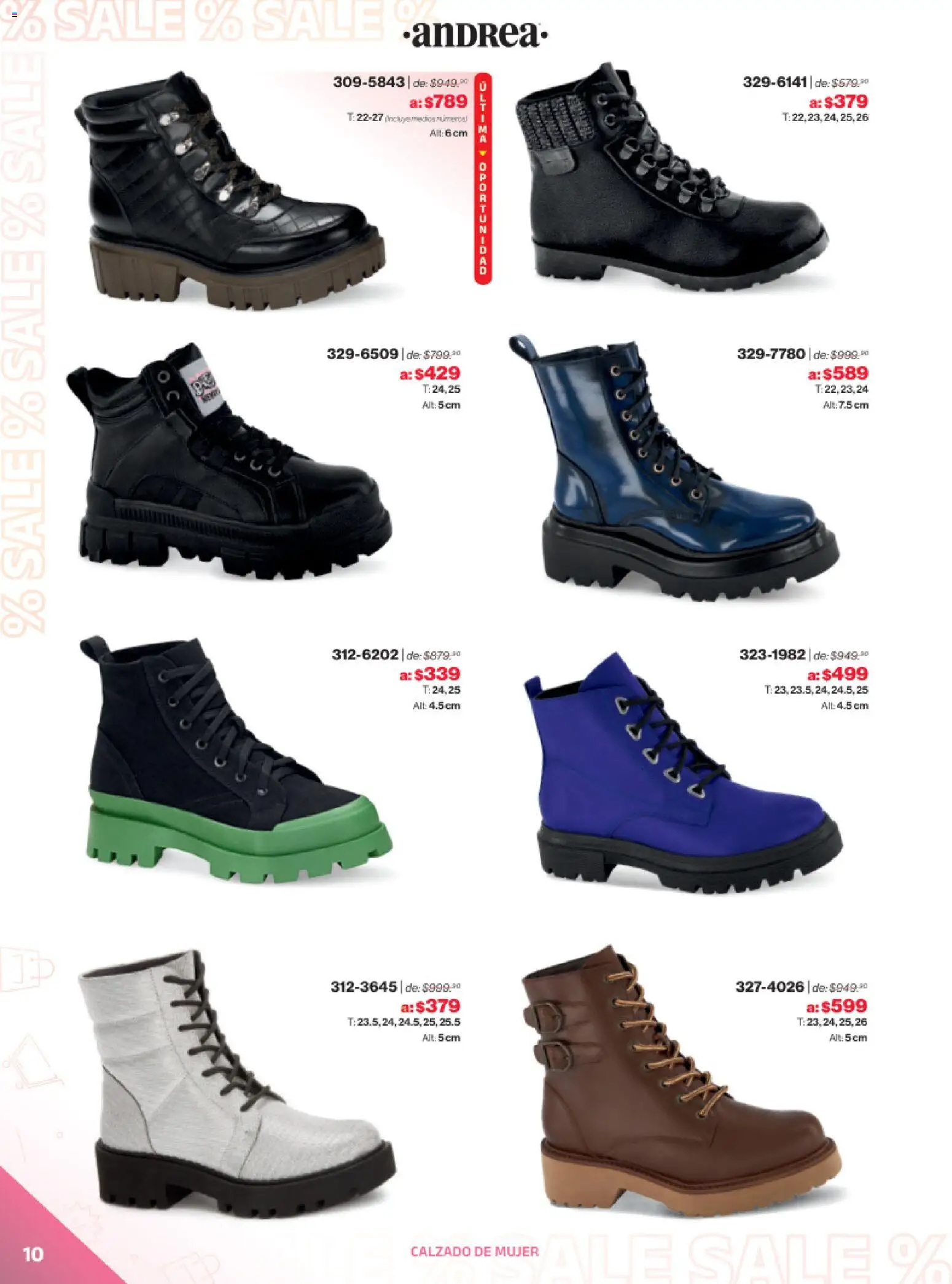 Nuevas ofertas de Andrea válidas en toda la República Mexicana desde el 21.12.2025. ¡Encuentra las mejores ofertas en Andrea catálogo Outlet! | Página: 10