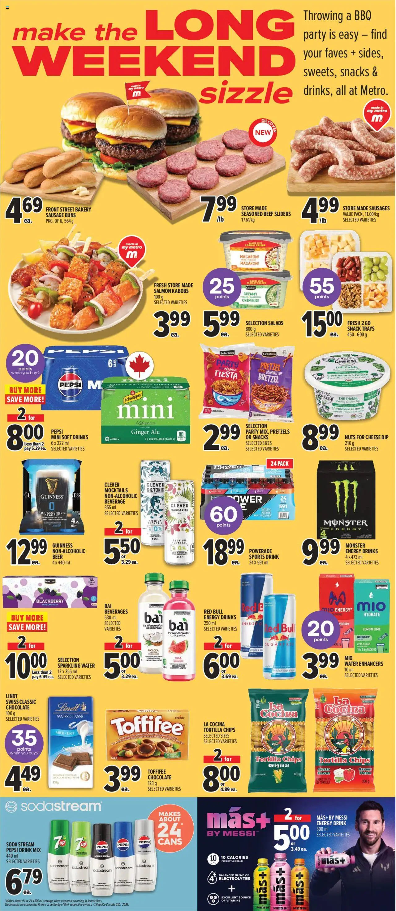 Metro flyer valid from 31.07.2025 | Page: 9 | Products: Beef, Chips, Chocolate, Beer